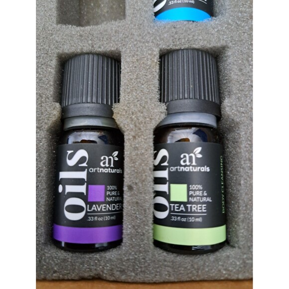 Victsing Ultrasonic Oil Diffuser & Art Naturals Essential Oils (6) Aromatherapy - Picture 9 of 11